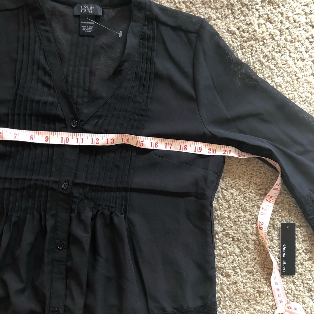 Black blouse - Picture 3 of 6
